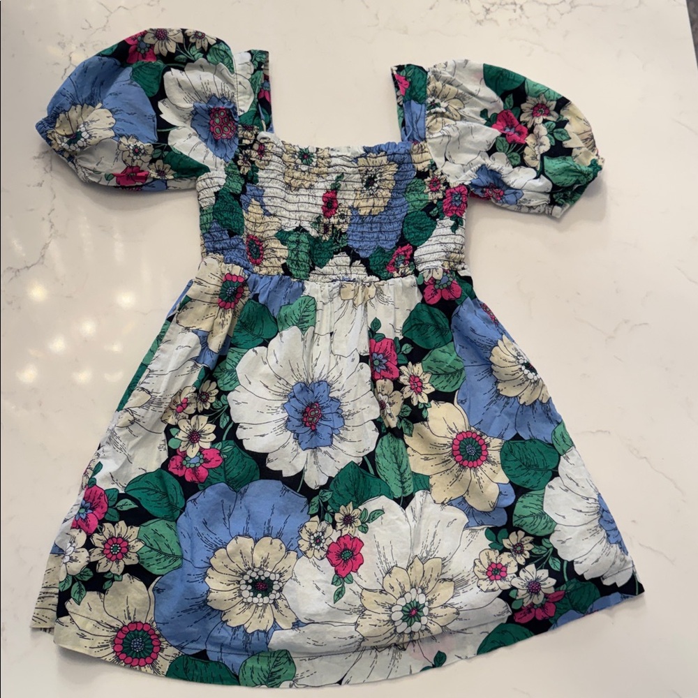 GAP Kids Multicolor Floral Dress Girls XS